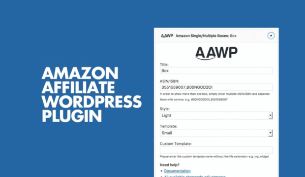 Amazon Affiliate WordPress Plugin